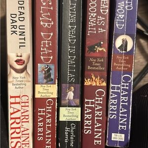 Charlene Harris Vampire Book Series-The 5 in picture is all I have of the series